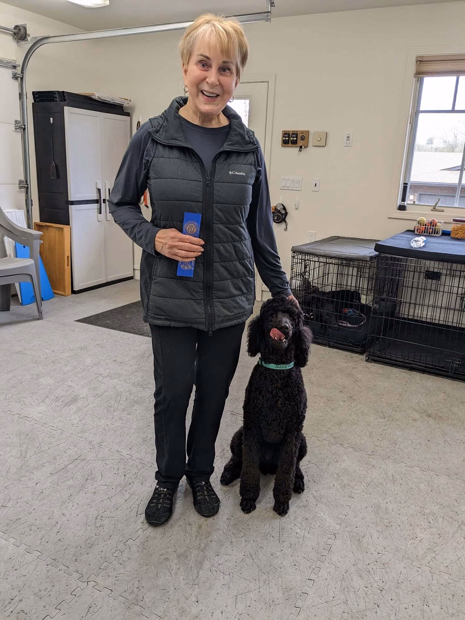 Frankly Dog Training sports client.